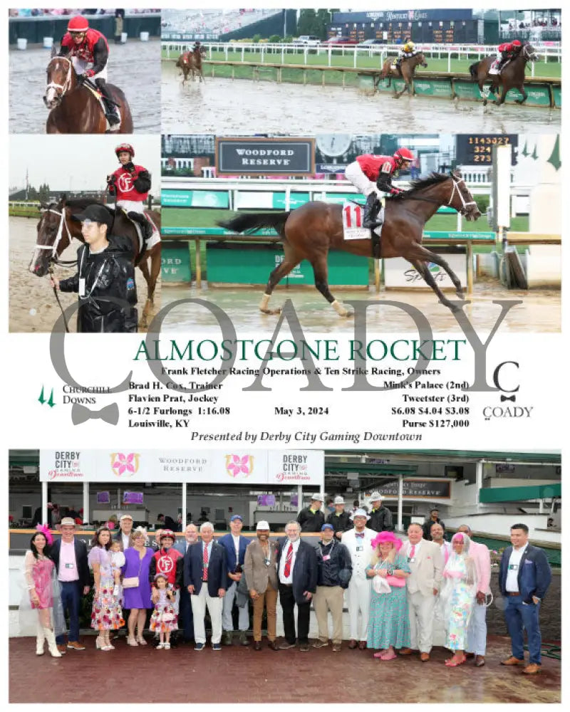 Almostgone Rocket - Secret Oath 05-03-24 R12 Cd G Churchill Downs