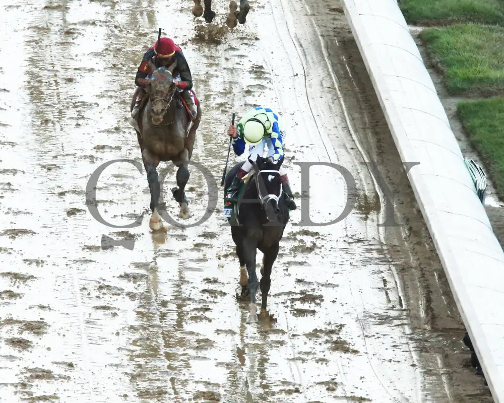 Always Dreaming - 050617 Race 12 Cd Aerial Head On 2 Churchill Downs