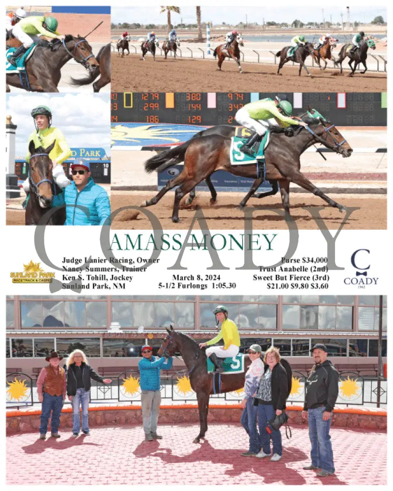 Amass Money - 03 - 08 - 24 R03 Sun Sunland Park