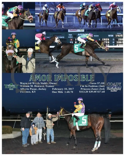 Amor Imposible - 021017 Race 01 Tp Turfway Park