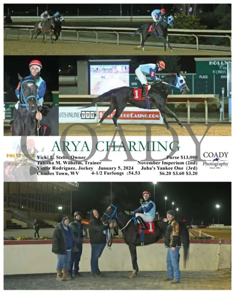 Arya Charming - 01-05-24 R08 Ct Hollywood Casino At Charles Town Races