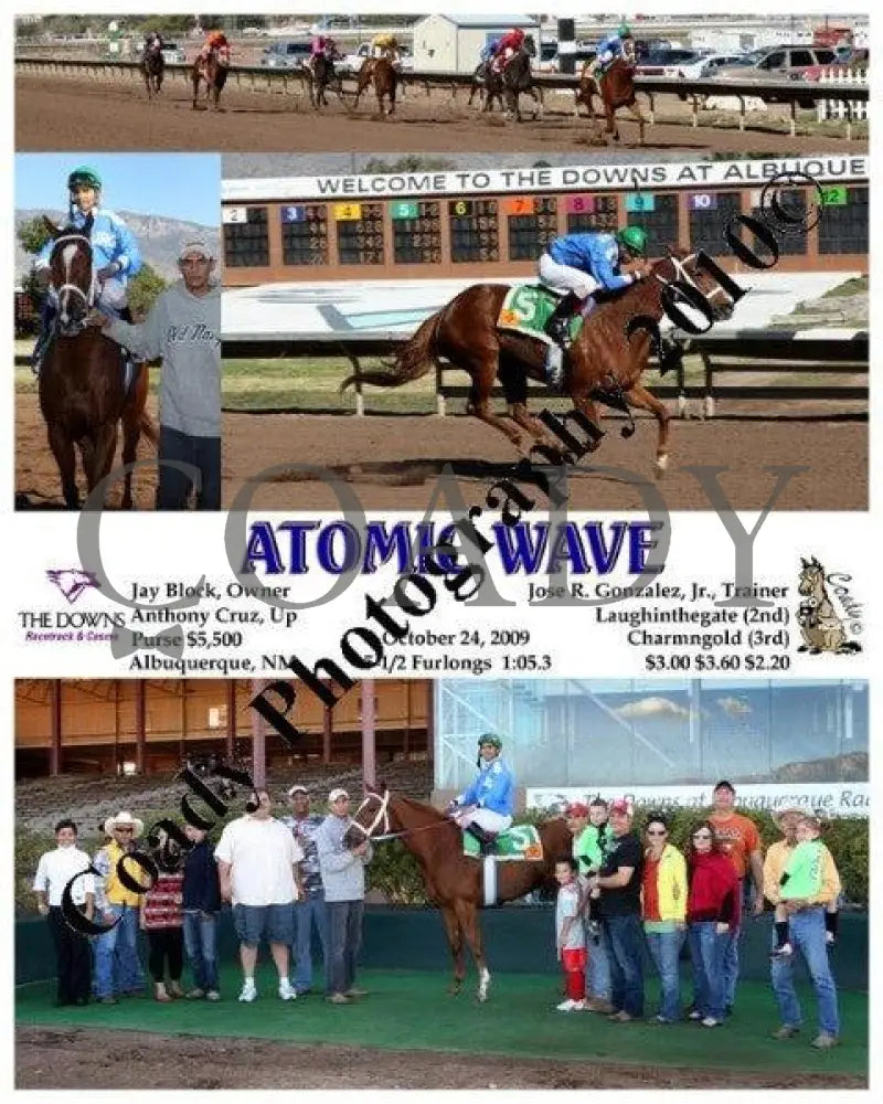 Atomic Wave - 10 24 2009 Downs At Albuquerque