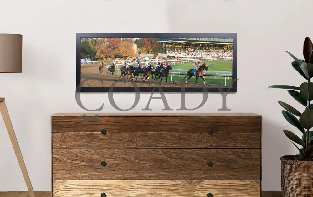 Authentic - Longines Breeders’ Cup Classic G1 ’First Turn’ 12X36 Print Keeneland