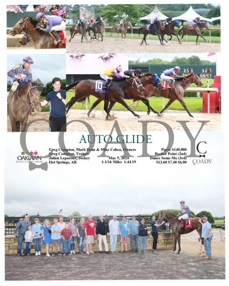 Auto Glide - 05-05-24 R09 Op Oaklawn Park