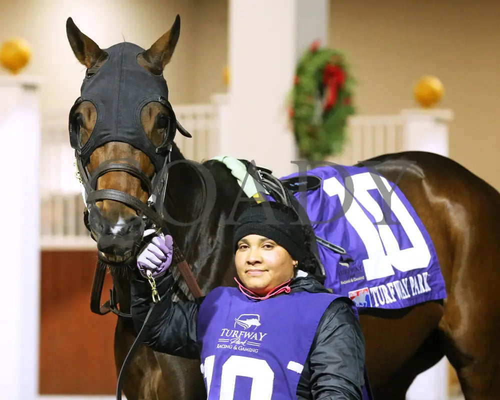 Awesome Treat - The Holiday Inaugural 38Th Running 12-14-24 R05 Tp Paddock 02 Turfway Park