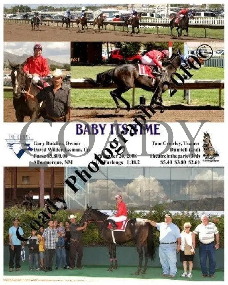Baby Its Time - 9 20 2008 Downs At Albuquerque