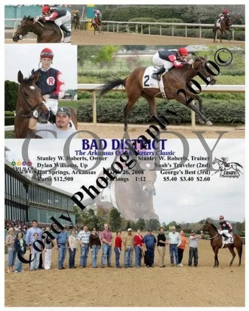 Bad District - The Arkansas Oil Marketers Classi Oaklawn Park