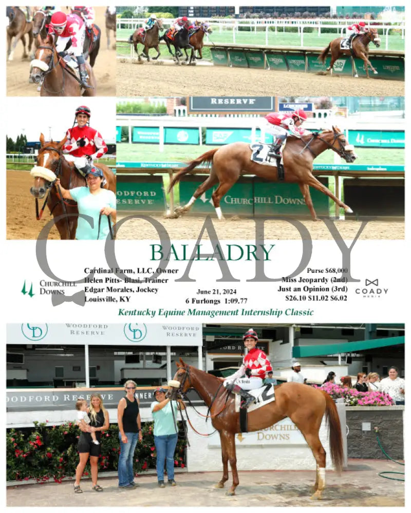 Balladry - 06-21-24 R06 Cd Churchill Downs