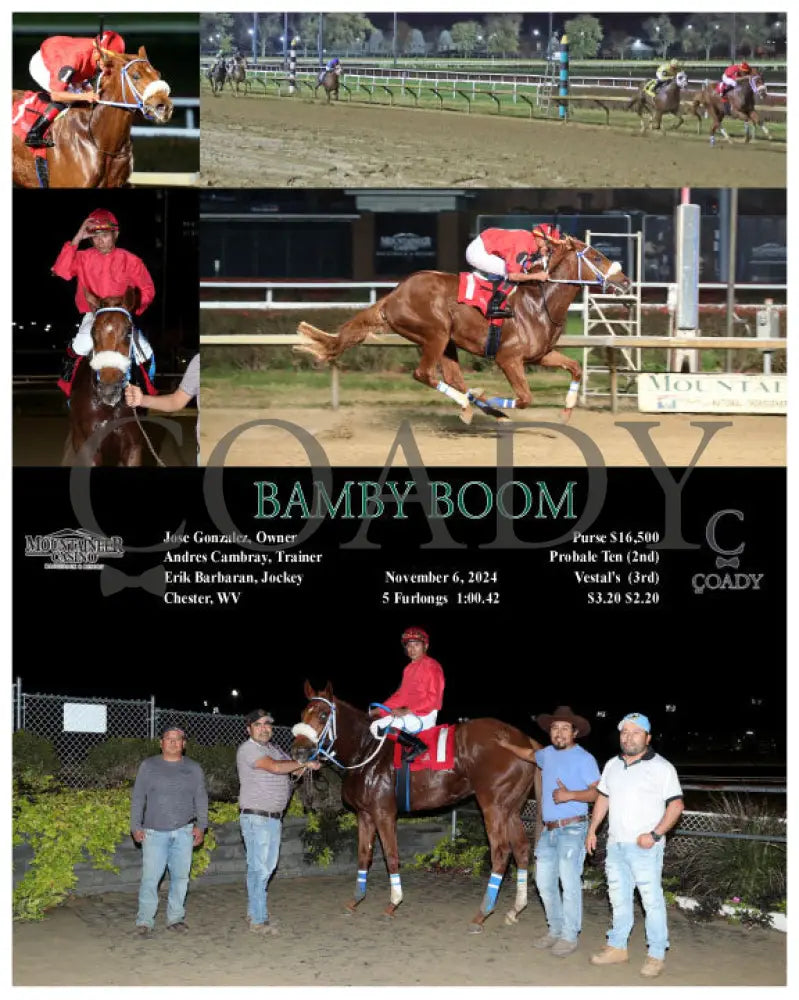 Bamby Boom - 11-06-24 R03 Mnr Mountaineer Park