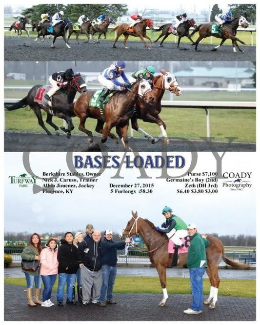 Bases Loaded - 122715 Race 04 Tp Turfway Park
