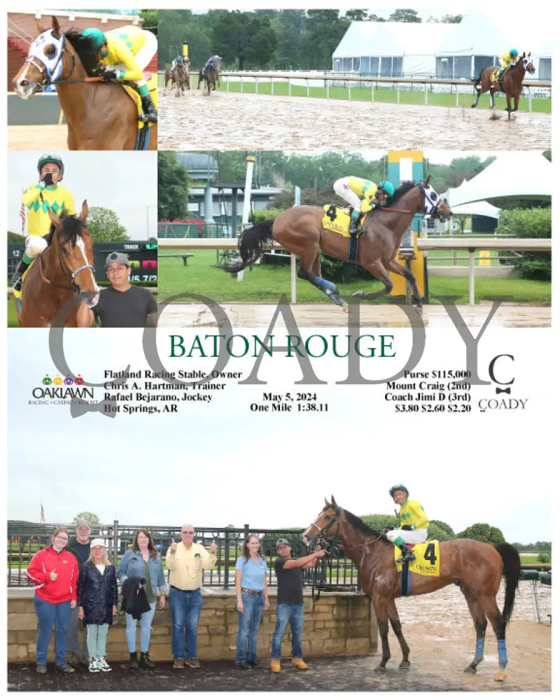 Baton Rouge - 05-05-24 R05 Op Oaklawn Park