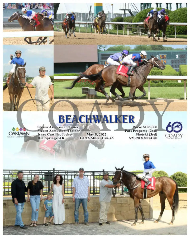 Beachwalker - 05-08-22 R08 Op Oaklawn Park