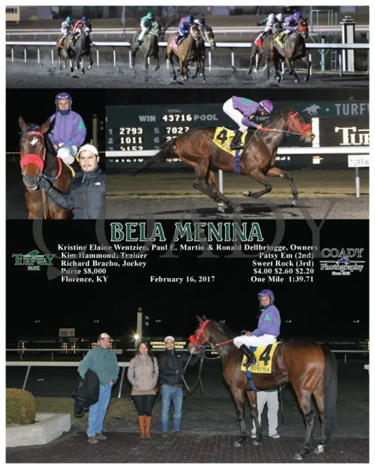 Bela Menina - 021617 Race 04 Tp Turfway Park