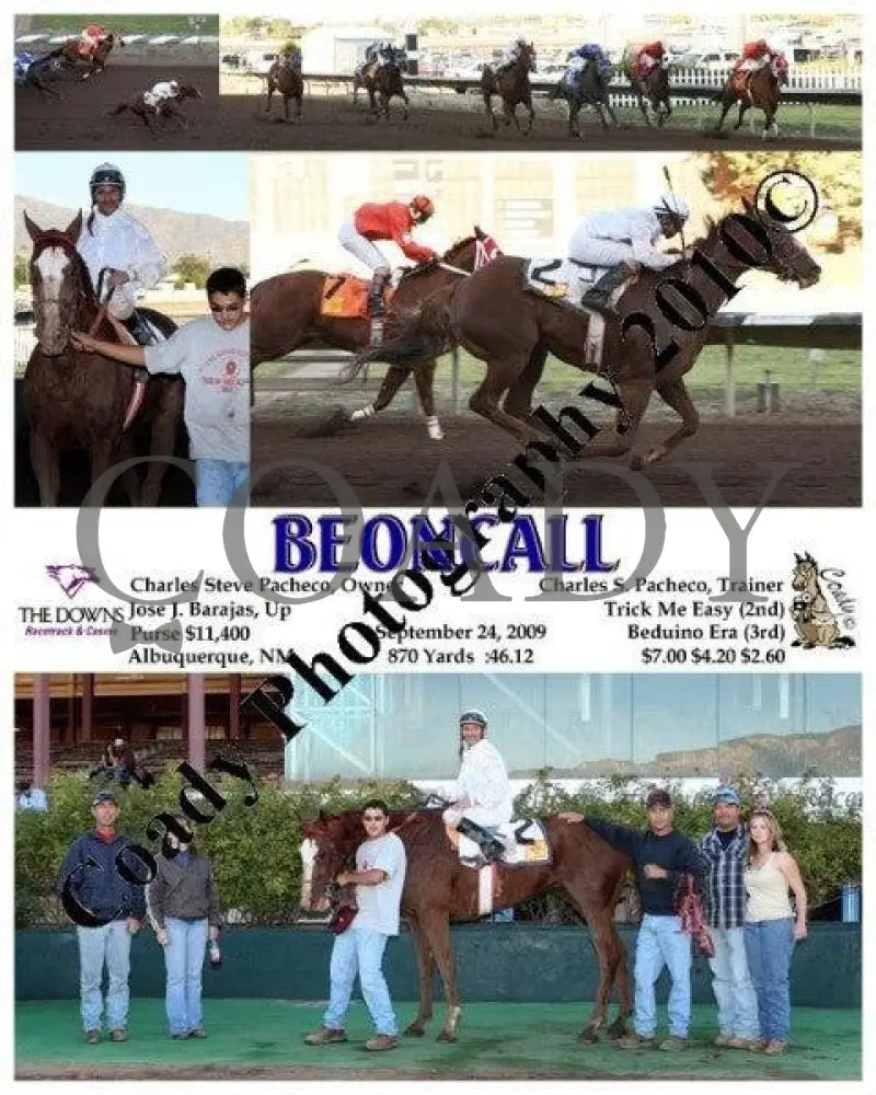 Beoncall - 9 24 2009 Downs At Albuquerque