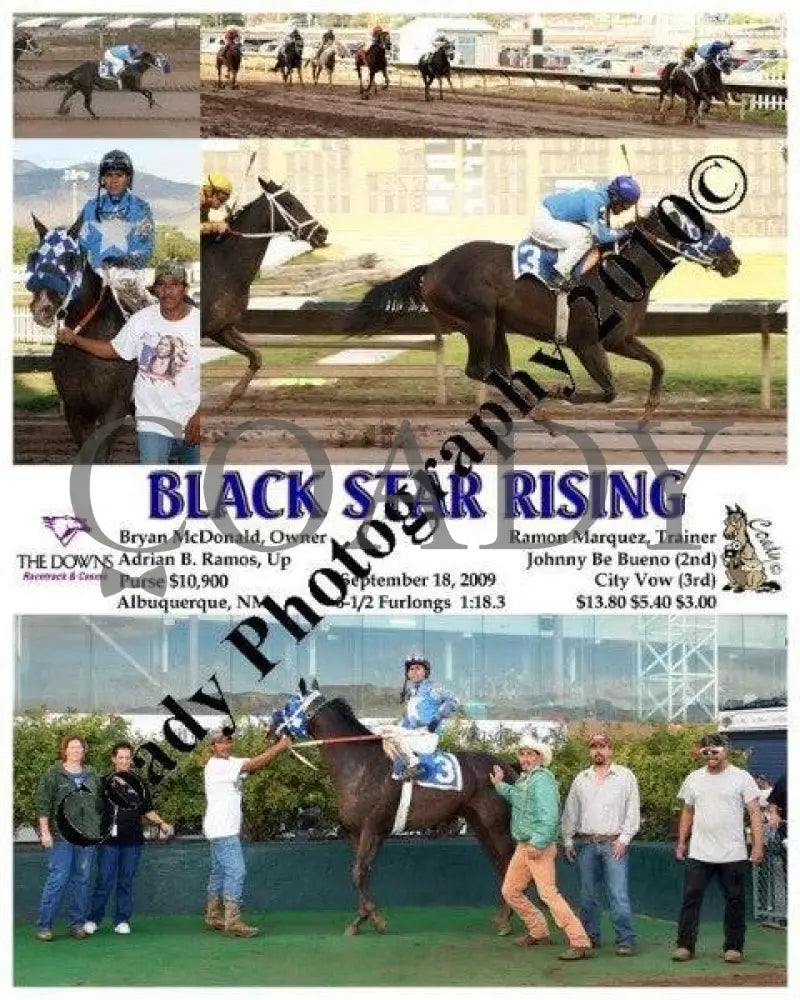 Black Star Rising - 9 18 2009 Downs At Albuquerque