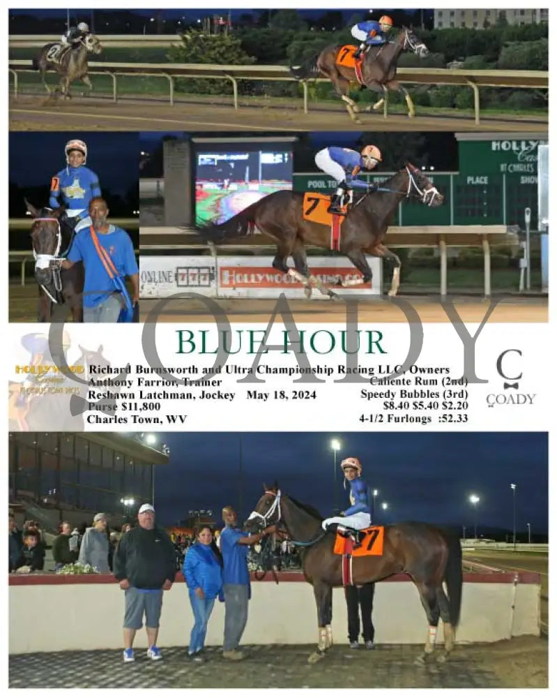 Blue Hour - 05-18-24 R03 Ct Hollywood Casino At Charles Town Races