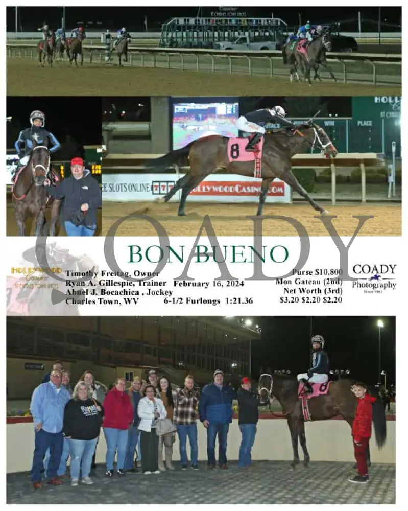 Bon Bueno - 02-16-24 R03 Ct Hollywood Casino At Charles Town Races