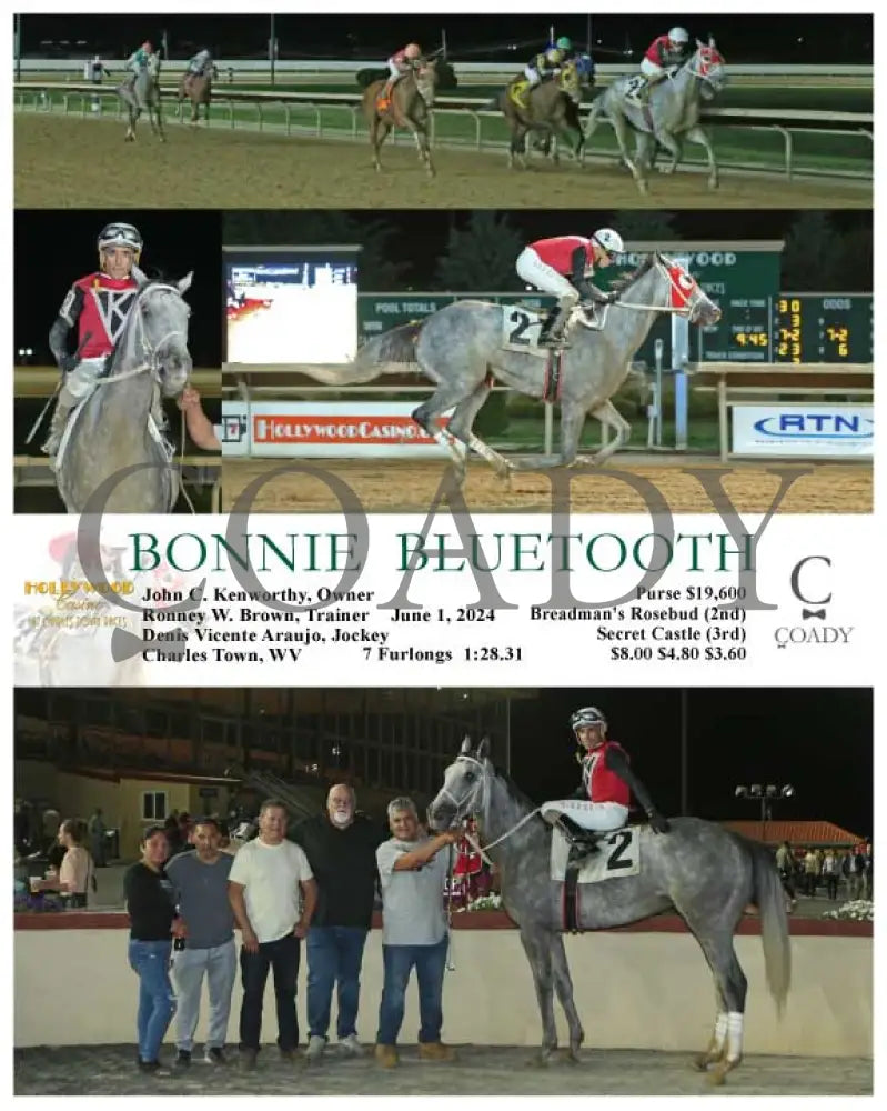 Bonnie Bluetooth - 06-01-24 R06 Ct Hollywood Casino At Charles Town Races