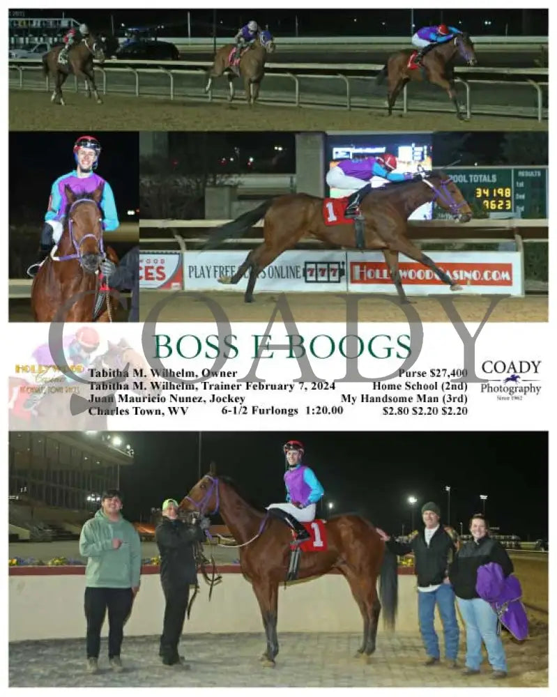 Boss E Boogs - 02-07-24 R06 Ct Hollywood Casino At Charles Town Races