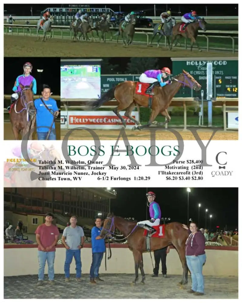 Boss E Boogs - 05-30-24 R05 Ct Hollywood Casino At Charles Town Races