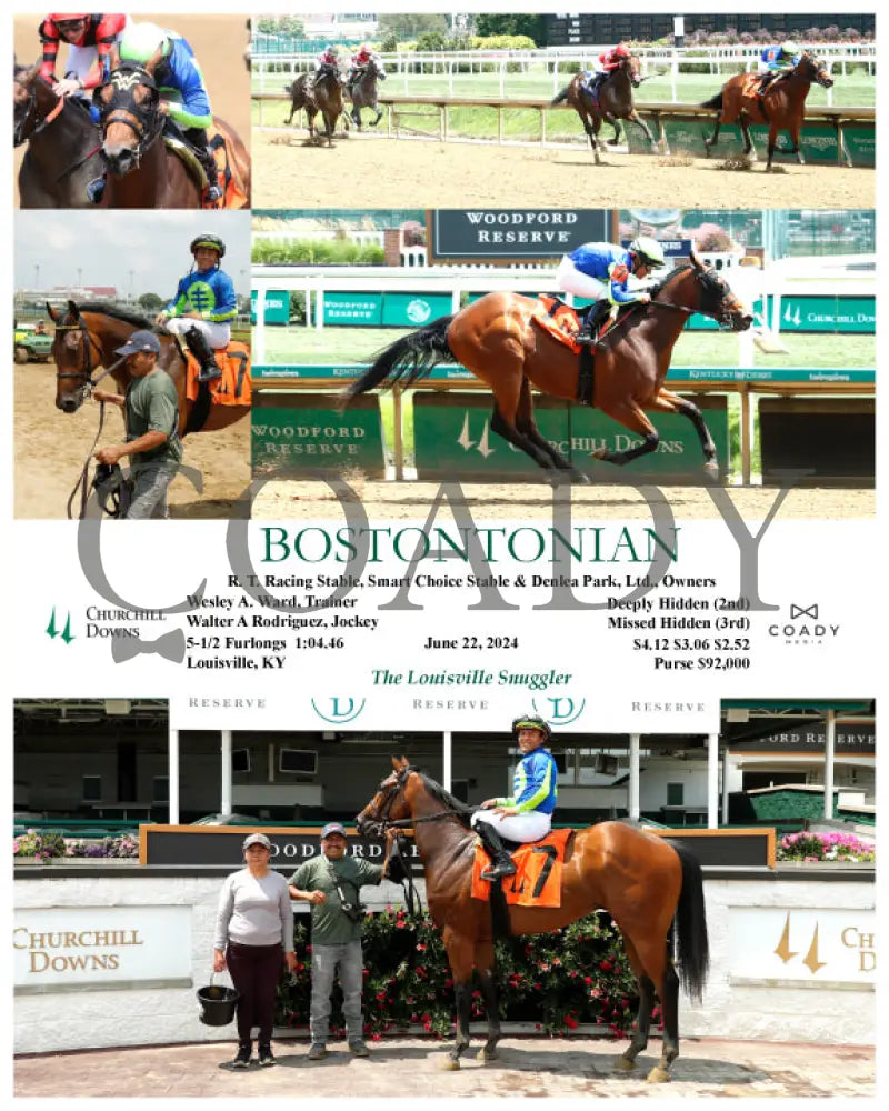 Bostontonian - 06-22-24 R05 Cd Churchill Downs