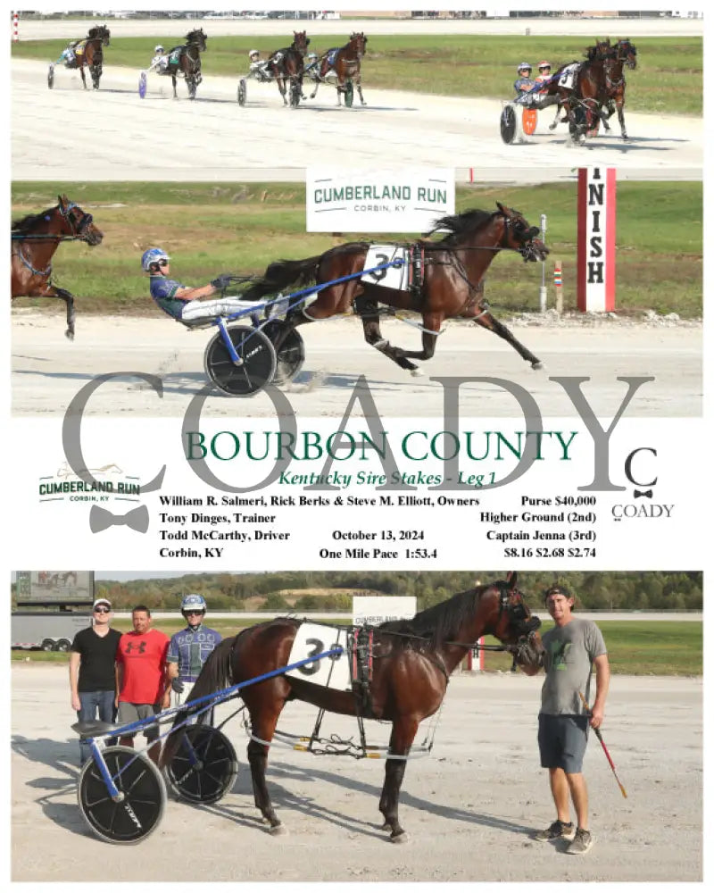 Bourbon County - Kentucky Sire Stakes Leg 1 10-13-24 R09 Clr Cumberland Run