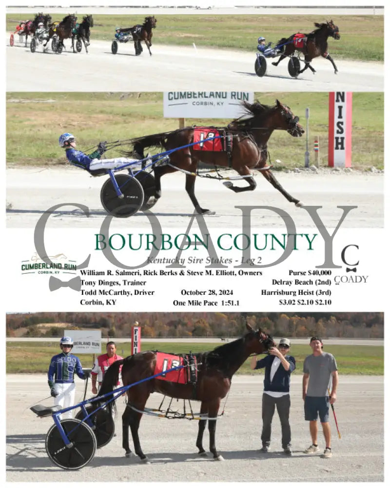 Bourbon County - Kentucky Sire Stakes Leg 2 10-28-24 R03 Clr Cumberland Run