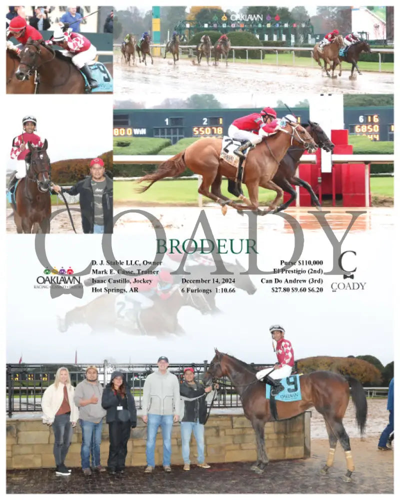 Brodeur - 12-14-24 R07 Op Oaklawn Park