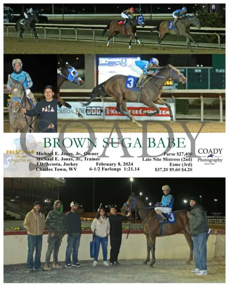 Brown Suga Babe - 02-08-24 R04 Ct Hollywood Casino At Charles Town Races