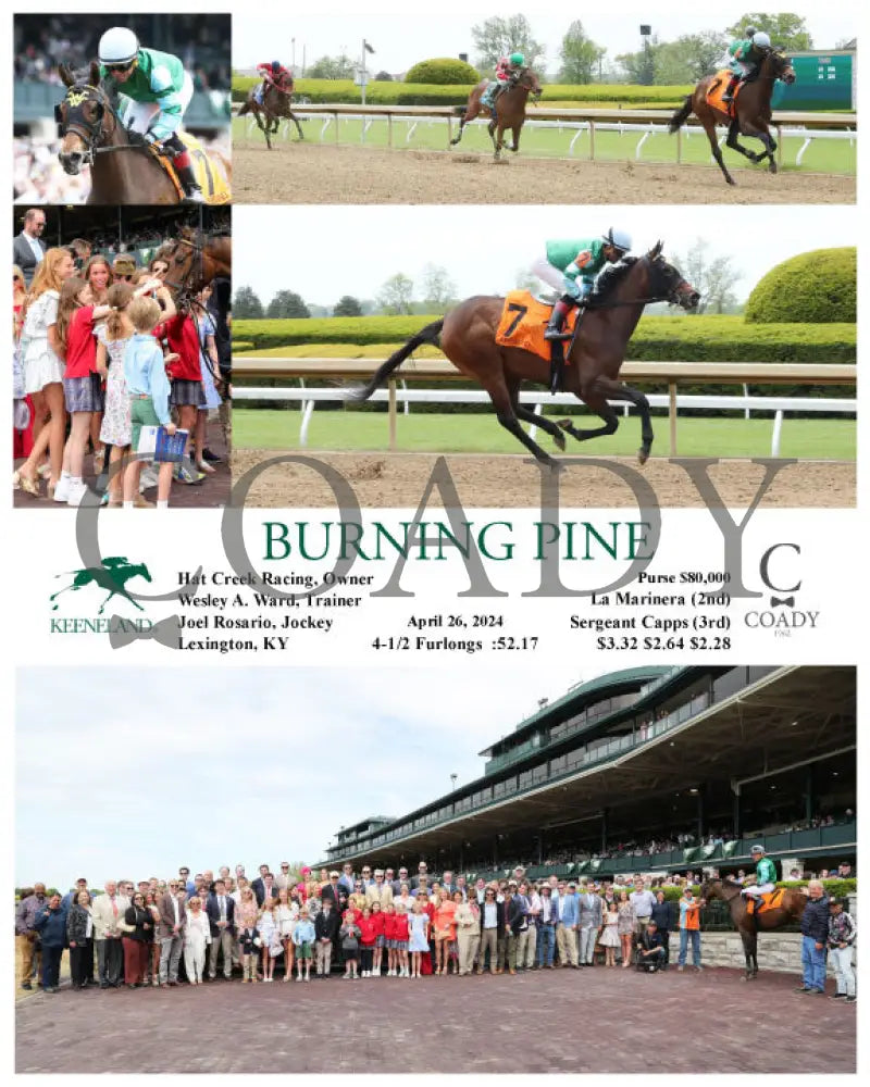 Burning Pine - 04-26-24 R02 Kee Keeneland