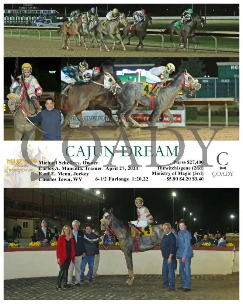 Cajun Dream - 04-27-24 R06 Ct Hollywood Casino At Charles Town Races