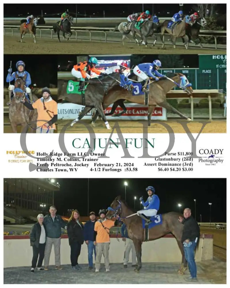 Cajun Fun - 02-21-24 R01 Ct Hollywood Casino At Charles Town Races