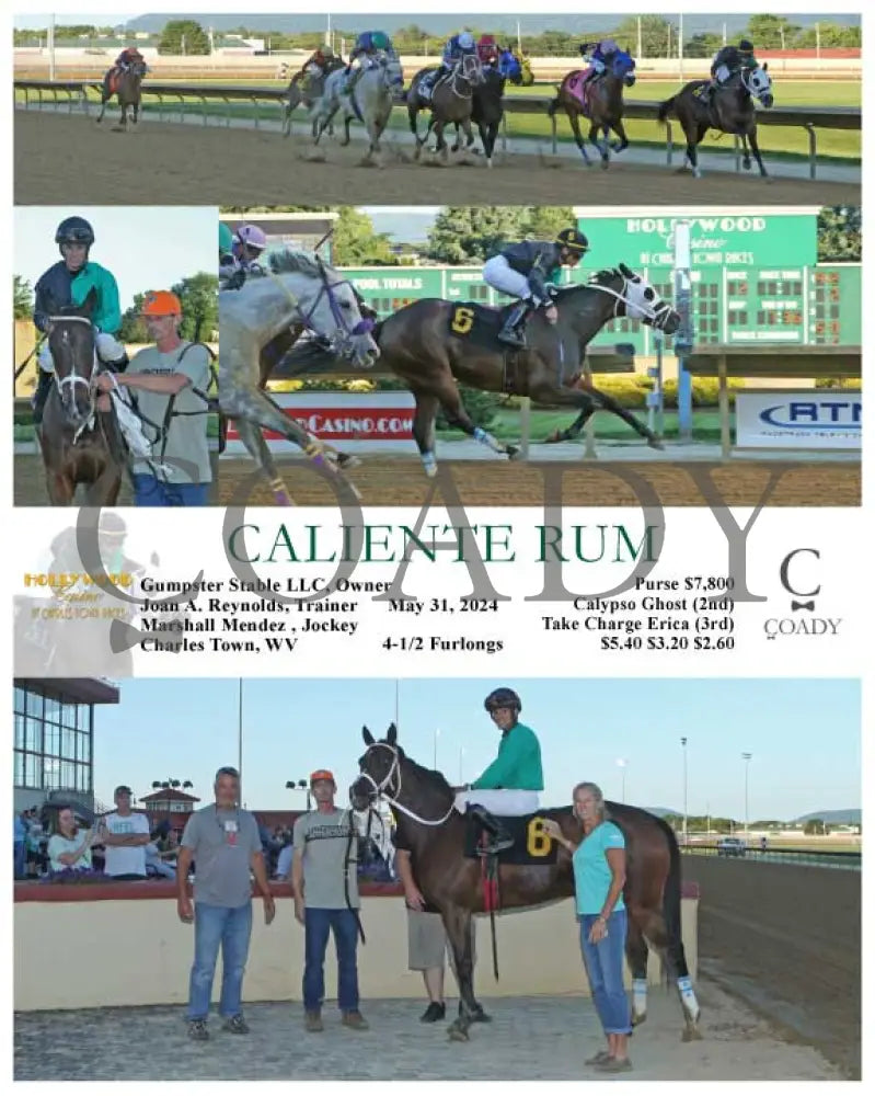 Caliente Rum - 05-31-24 R02 Ct Hollywood Casino At Charles Town Races