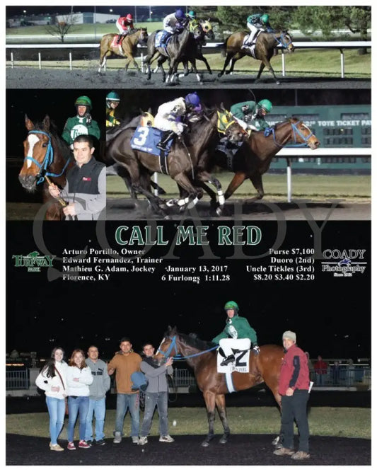 Call Me Red - 011317 Race 02 Tp Turfway Park