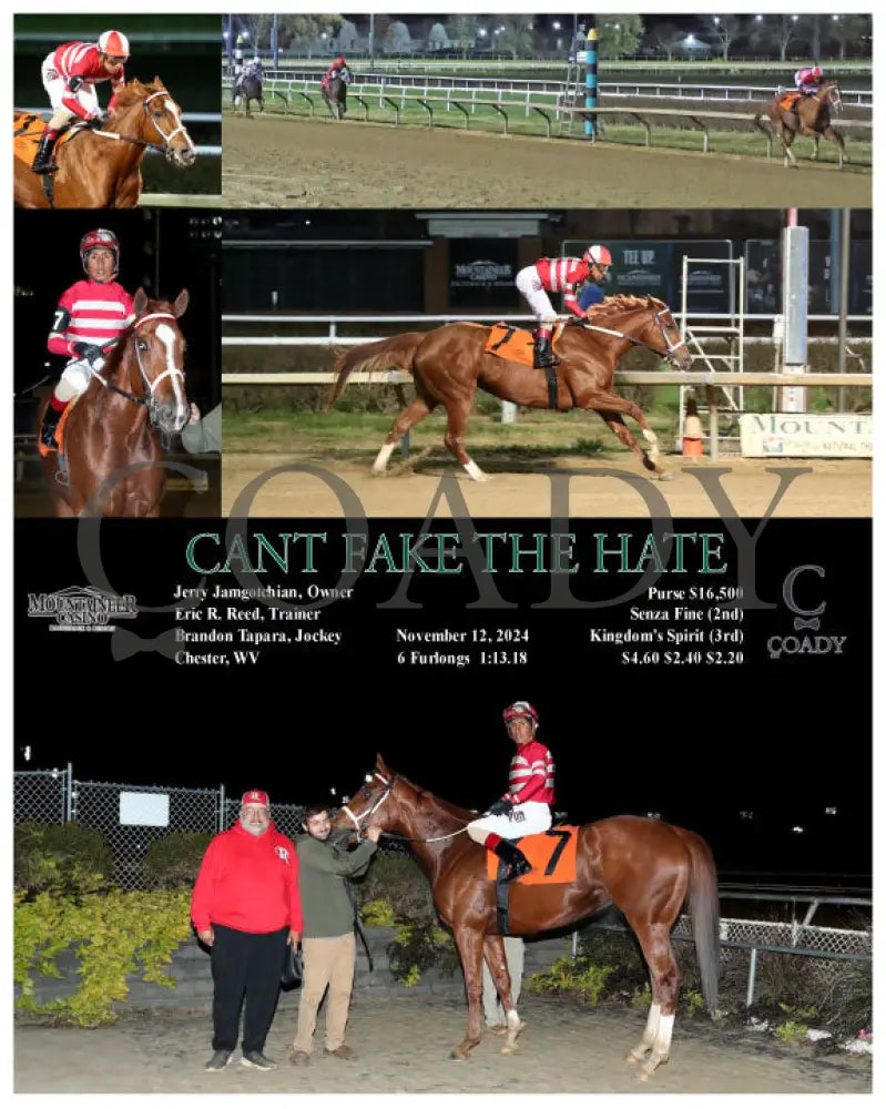 Cant Fake The Hate - 11-12-24 R05 Mnr Mountaineer Park