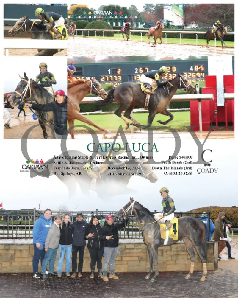 Capo Luca - 12-14-24 R02 Op Oaklawn Park