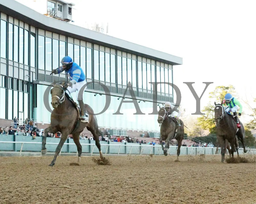 Catching Freedom - The Smarty Jones 17Th Running 01-01-24 R09 Op Under Rail 01 Oaklawn Park