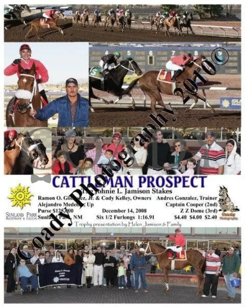 Cattleman Prospect - The Johnie L. Jamison Stake Sunland Park