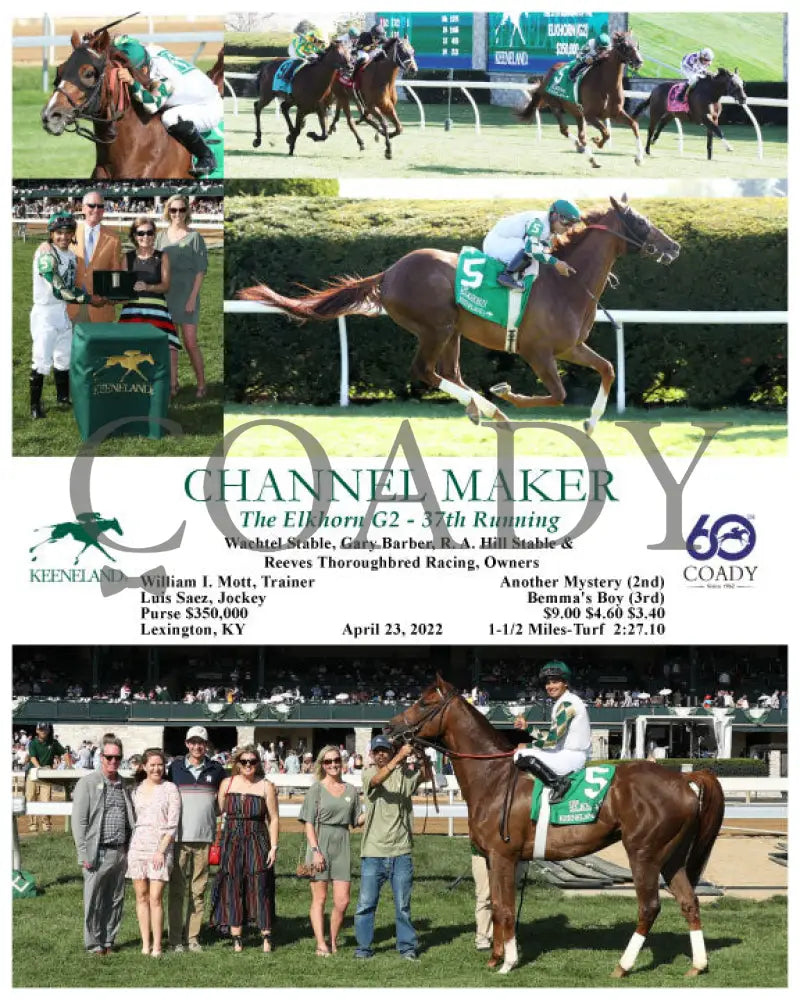 Channel Maker - The Elkhorn G2 37Th Running 04-23-22 R09 Kee Keeneland