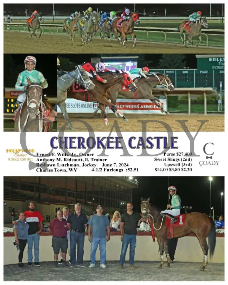 Cherokee Castle - 06-07-24 R07 Ct Hollywood Casino At Charles Town Races