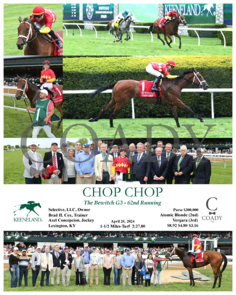 Chop - The Bewitch G3 62Nd Running 04-26-24 R08 Kee Keeneland