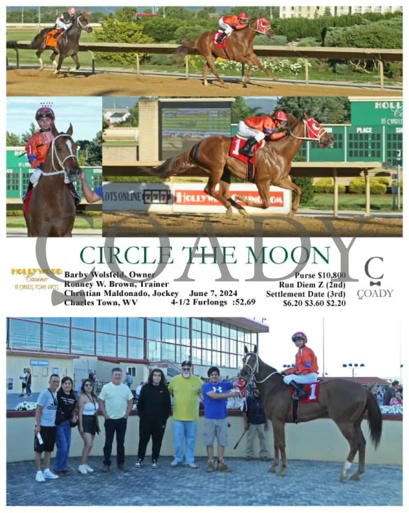 Circle The Moon - 06-07-24 R01 Ct Hollywood Casino At Charles Town Races