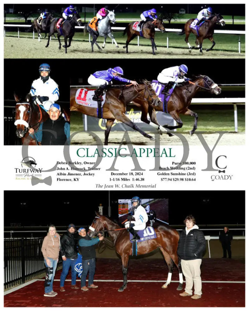 Classic Appeal - 12-18-24 R06 Tp Turfway Park