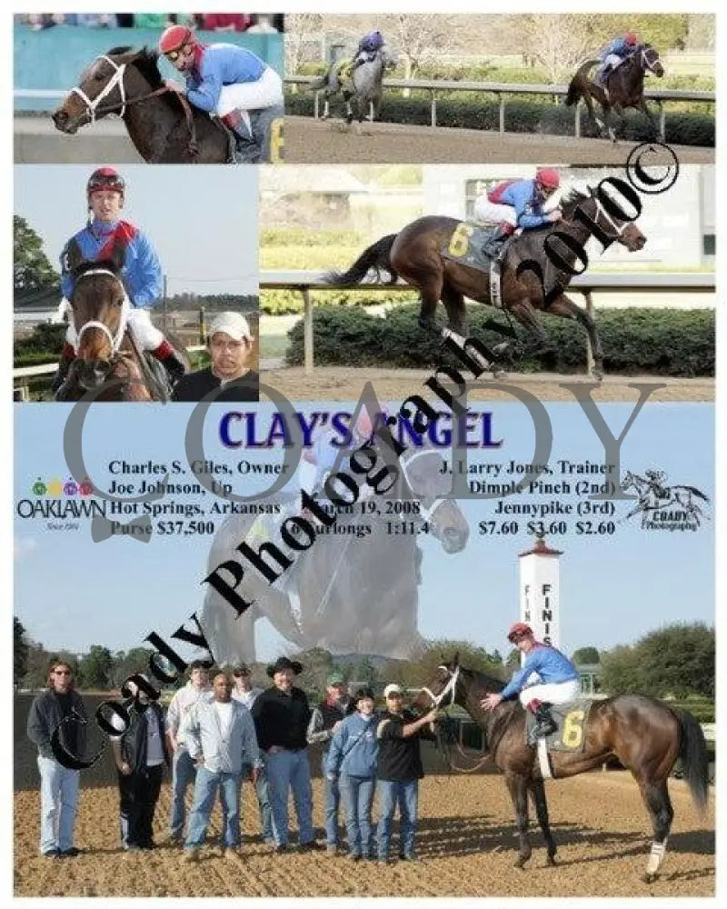 Clay S Angel - 3 19 2008 Oaklawn Park