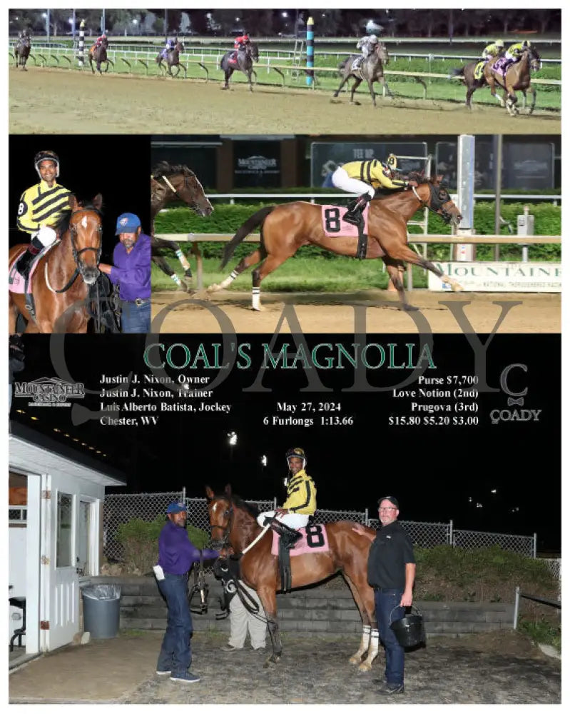 Coal’s Magnolia - 05-27-24 R08 Mnr Mountaineer Park