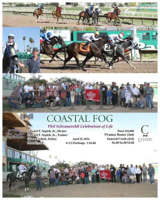 Coastal Fog - Phil Schvaneveldt Celebration Of Life 04 - 22 - 24 R08 Tup Turf Paradise