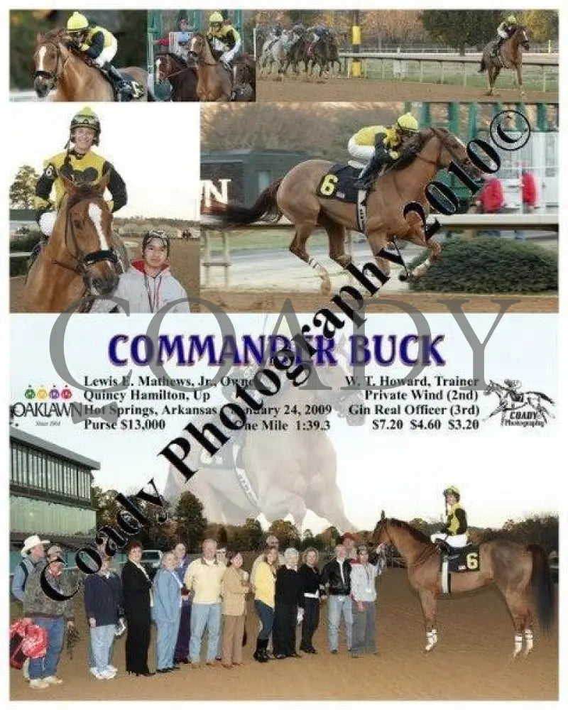 Commander Buck - 1 24 2009 Oaklawn Park