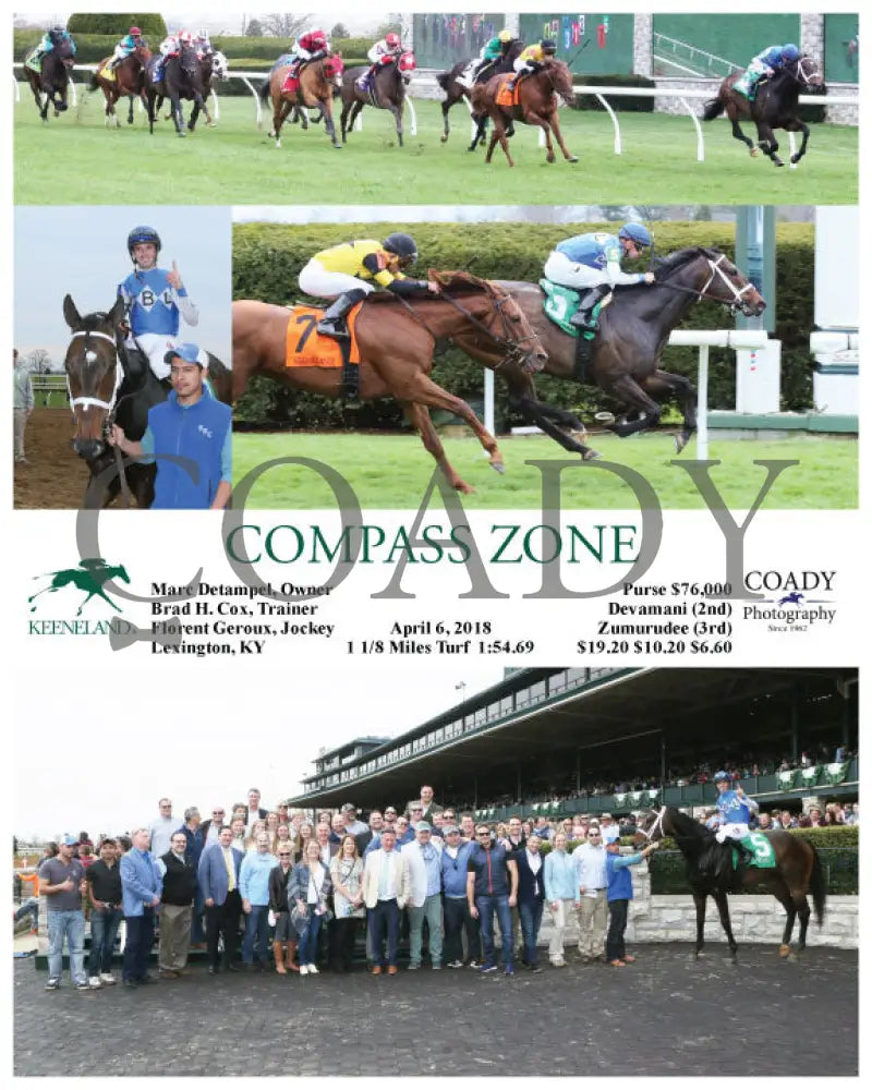 Compass Zone - 040618 Race 06 Kee Keeneland