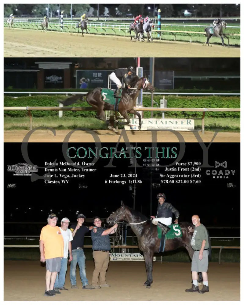 Congrats This - 06-23-24 R08 Mnr Mountaineer Park