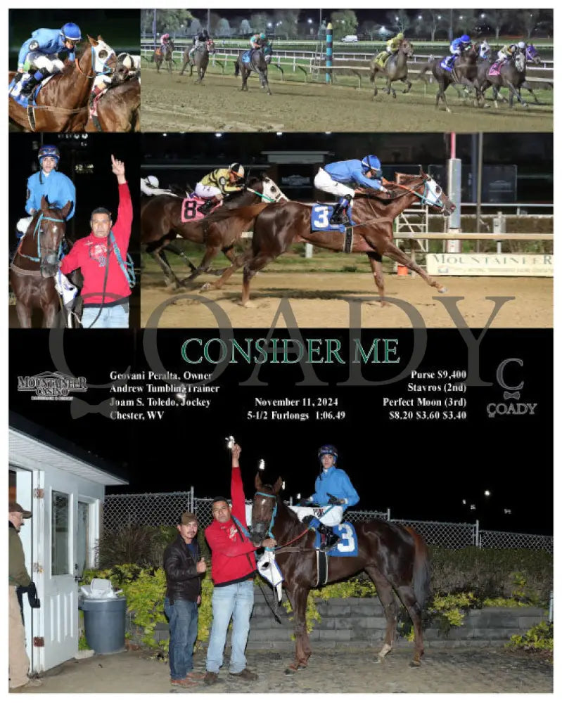 Consider Me - 11-11-24 R05 Mnr Mountaineer Park